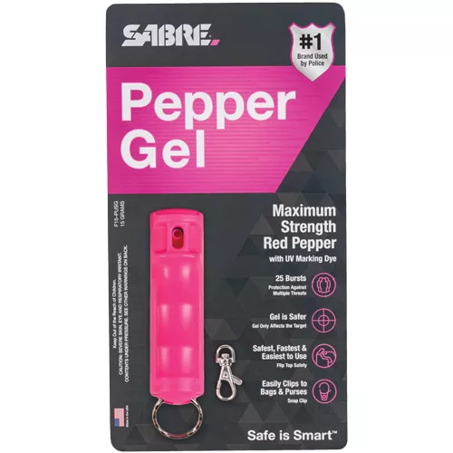 Sabre Red Pepper Gel 15 Grams Hard Case